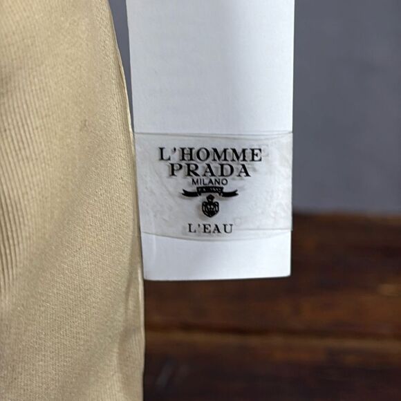 Prada Tan Shearling Tote Bag - Picture 7 of 9